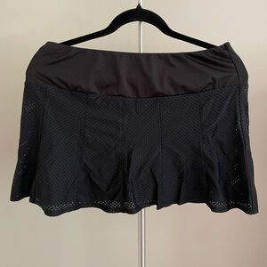 Black Activewear skirt